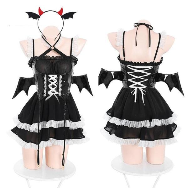 Shop Bat Devil Girl Anime Cosplay Dress , dress , Killer Lookz , anime, cosplay, halloween, new, out from under, sexy , Killer Lookz , killerlookz.com