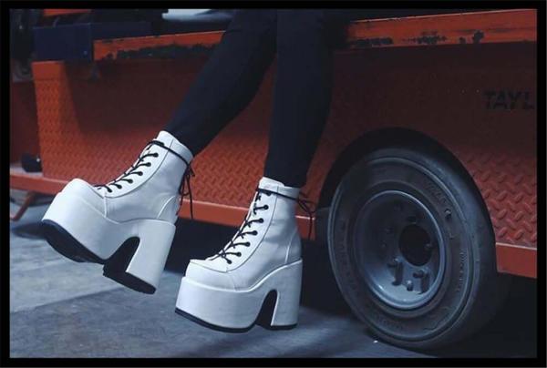 Shop Elixir Platform Heel Boots, , Killer Lookz, plat, shoe, Valentines, Killer Lookz, killerlookz.com