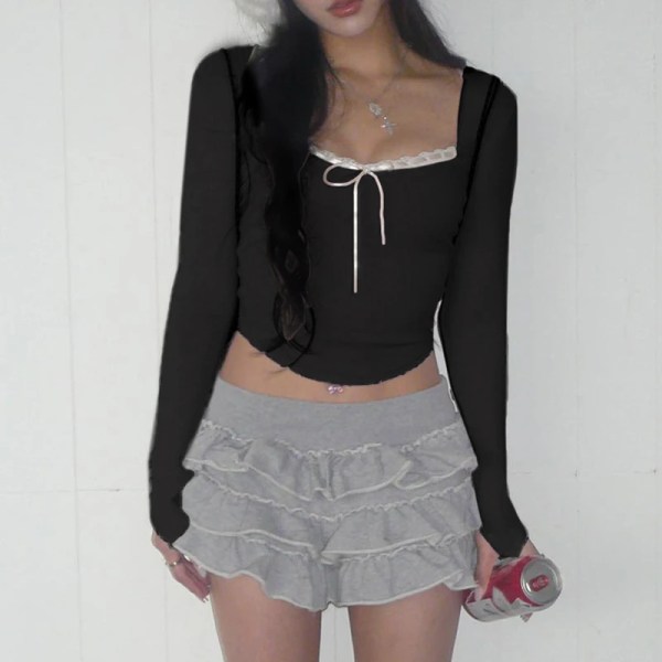 Coquette Bow Cropped Top