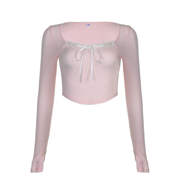 Coquette Bow Cropped Top